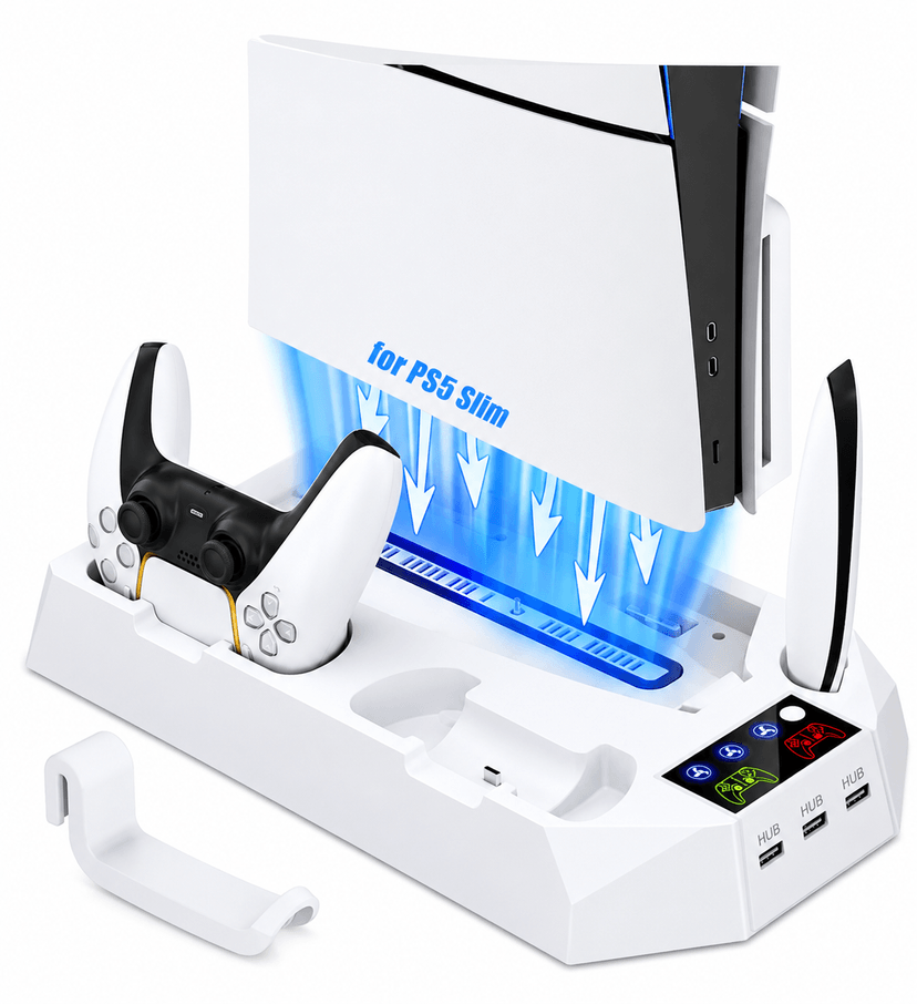 PS5 Cooling Stand for PS5 Slim / Fat Edition - Image 1